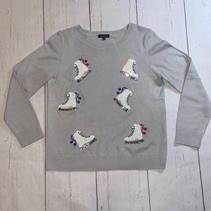 Verve Ami Sequined Skate Theme Sweater